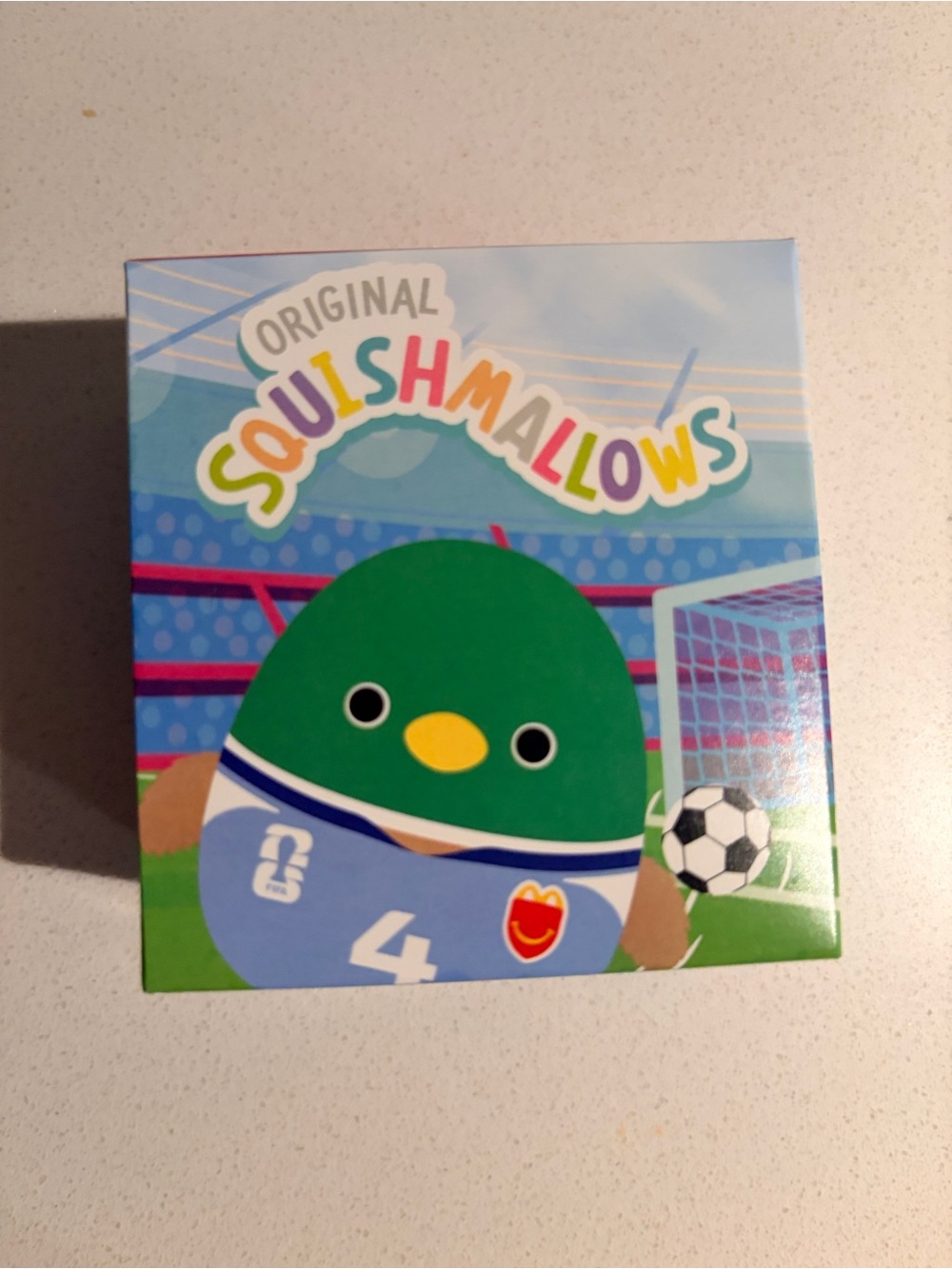 FIFA Avery Duck 04 McDonalds Squishmallows 2026 Green One Available